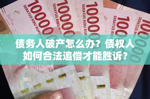 武汉债务人破产怎么办？债权人如何合法追偿才能胜诉？