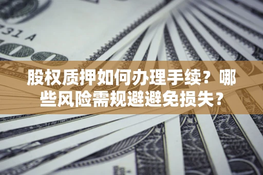 武汉股权质押如何办理手续？哪些风险需规避避免损失？