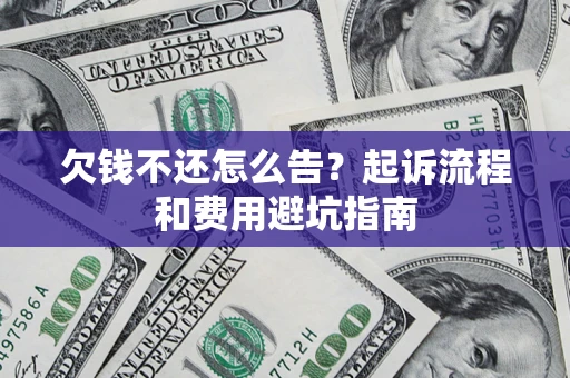 武汉欠钱不还怎么告？起诉流程和费用避坑指南