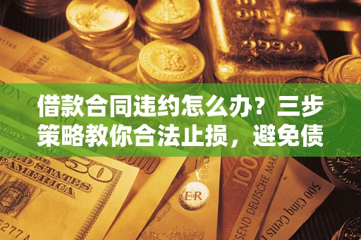 武汉借款合同违约怎么办？三步策略教你合法止损，避免债务危机升级